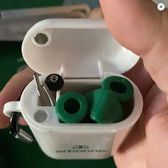 NEW Arbonne Good to be Green Kit Travel Cup Measuring Spoons Collapsible Straw - Picture 5 of 9